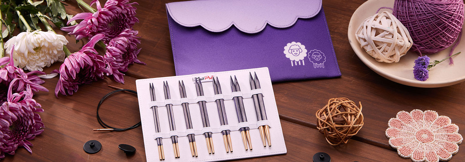 J'Adore Cubics Gift online Set: Interchangeable Needles & Accessories