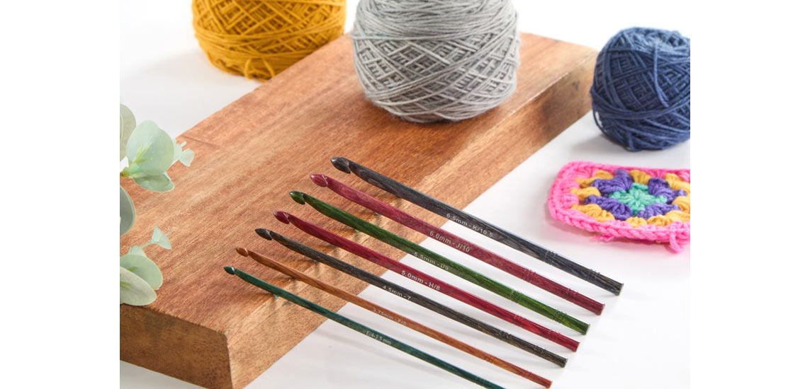 Knitpro Punch needle with yarn  Monk cloth